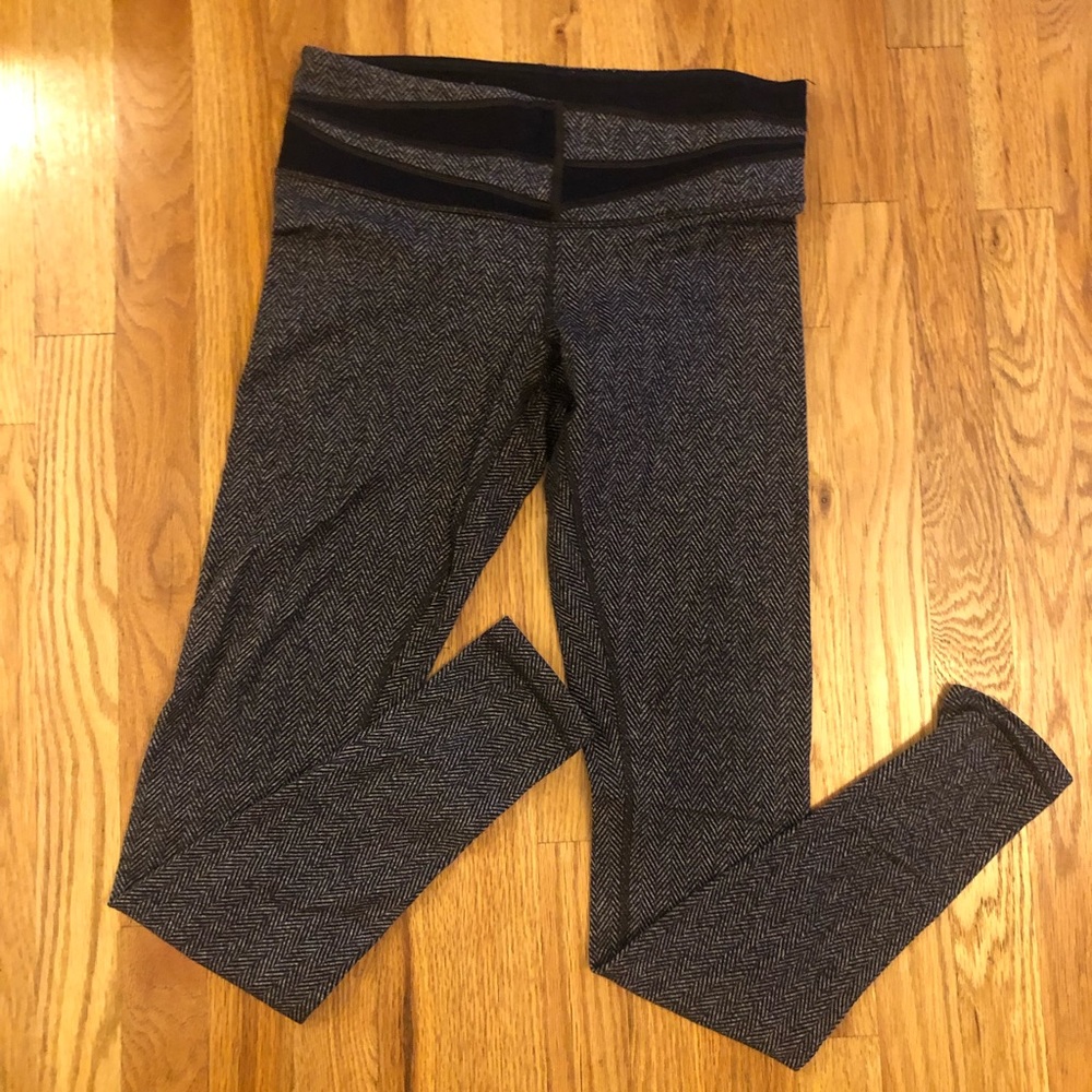 Lululemon Houndstooth Wunder Under Leggings